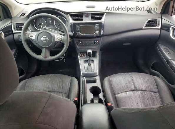 3N1AB7APXHL684544 2017 NISSAN SENTRA Black Vista del salpicadero