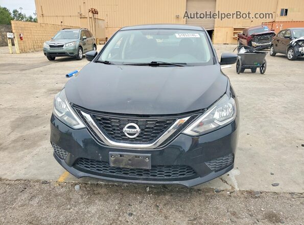 3N1AB7APXHL684544 2017 NISSAN SENTRA Black Vista frontal