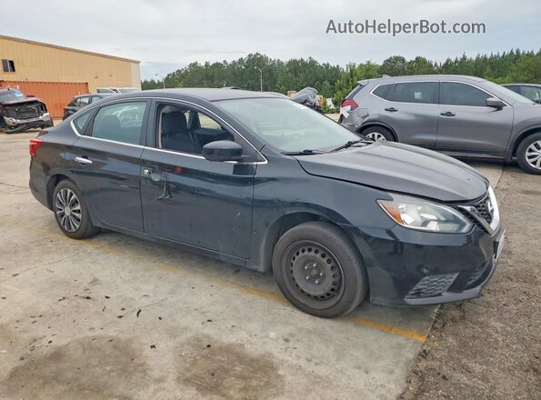 3N1AB7APXHL684544 2017 NISSAN SENTRA Black Delantero derecho
