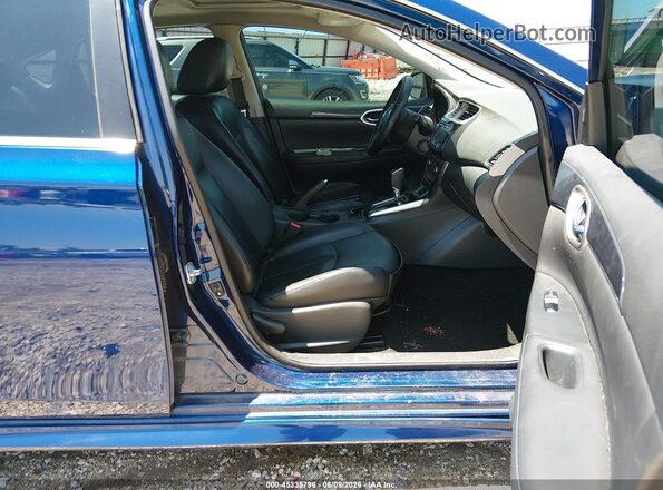 3N1AB7APXHY208720 2017 NISSAN SENTRA Blue Vista interior delantera