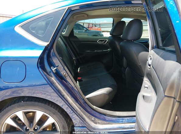 3N1AB7APXHY208720 2017 NISSAN SENTRA Blue Vista de la etiqueta del VIN