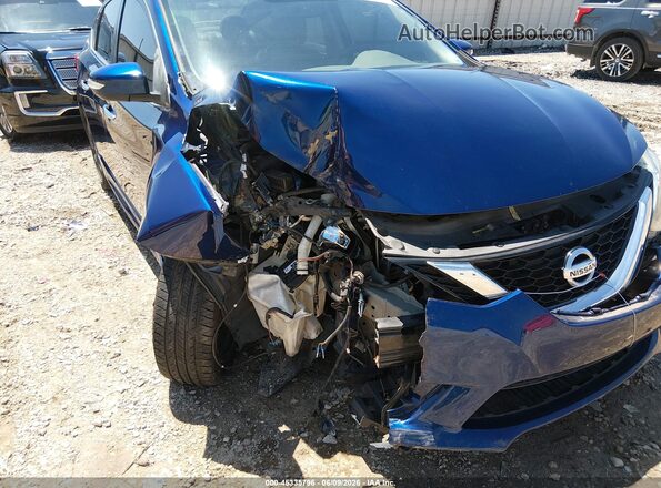 3N1AB7APXHY208720 2017 NISSAN SENTRA Blue Vista frontal
