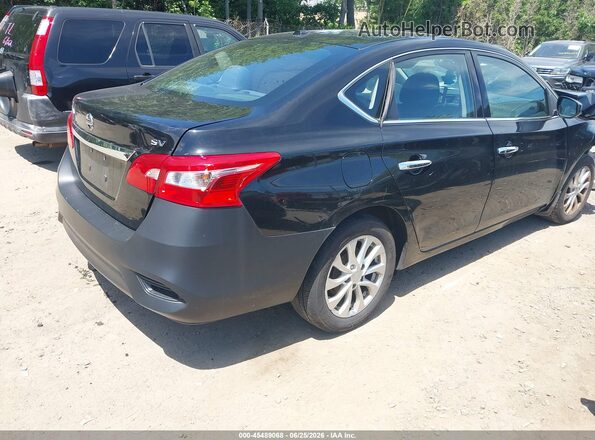 3N1AB7APXHY216378 2017 NISSAN SENTRA Black Задня права чверть