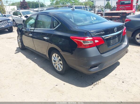 3N1AB7APXHY216378 2017 NISSAN SENTRA Black Задня ліва чверть