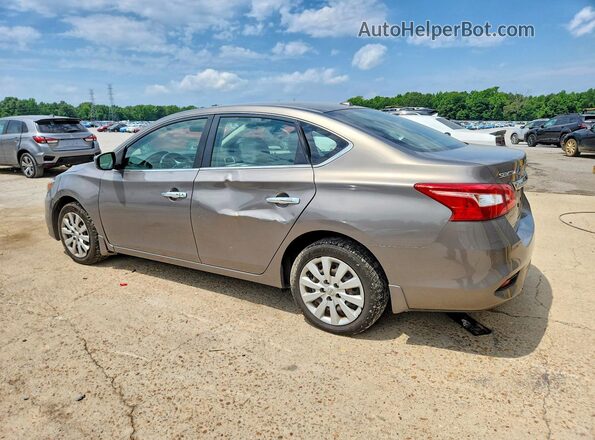 3N1AB7APXHY216459 2017 NISSAN SENTRA Gray Задня ліва чверть