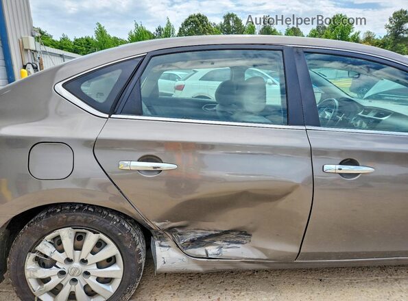 3N1AB7APXHY216459 2017 NISSAN SENTRA Gray Вид задніх сидінь