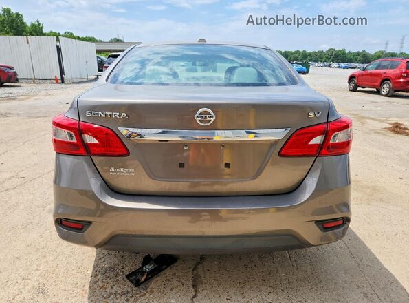 3N1AB7APXHY216459 2017 NISSAN SENTRA Gray Вид ззаду