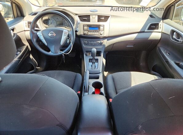 3N1AB7APXHY220219 2017 NISSAN SENTRA Blue წინა პანელის ხედი