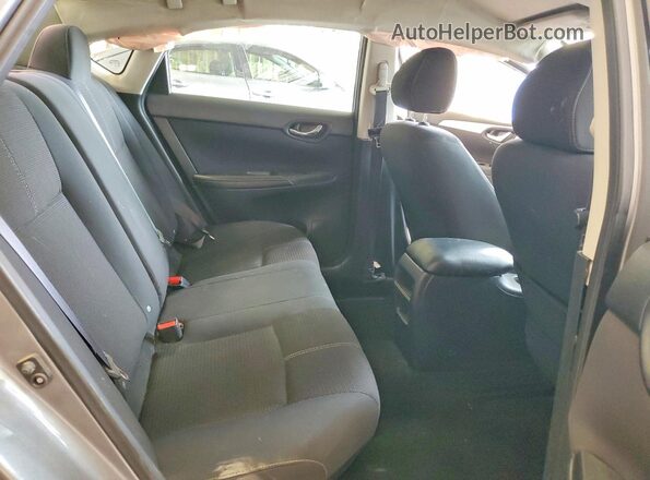 3N1AB7APXHY225856 2017 NISSAN SENTRA Gray Вид задніх сидінь