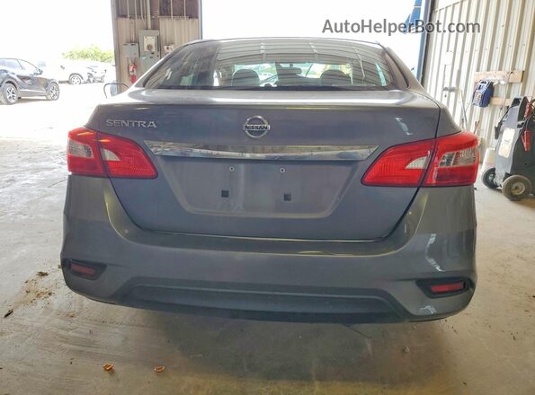 3N1AB7APXHY225856 2017 NISSAN SENTRA Gray Вид ззаду