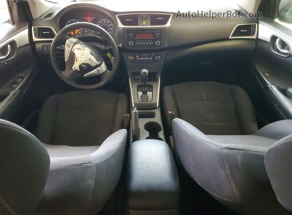 3N1AB7APXHY225856 2017 NISSAN SENTRA Gray Вид панелі приладів