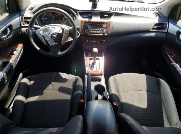 3N1AB7APXHY234492 2017 NISSAN SENTRA Blue Vista del salpicadero