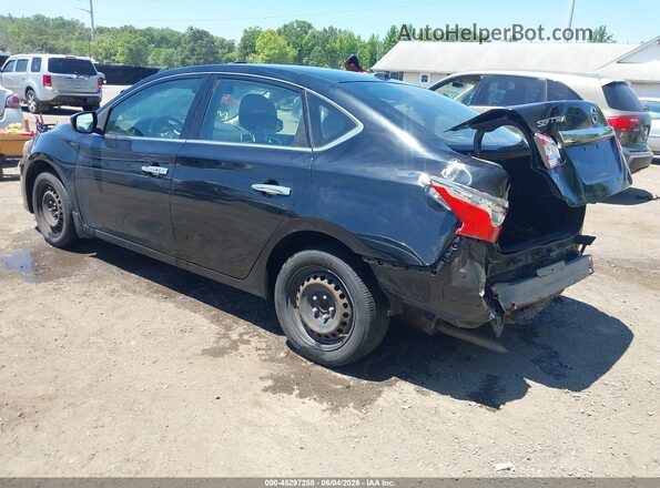3N1AB7APXHY248005 2017 NISSAN SENTRA Black Trasero izquierdo