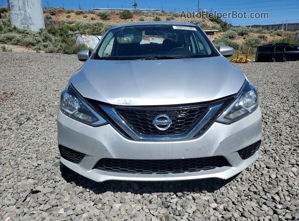 3N1AB7APXHY261546 2017 NISSAN SENTRA Серебряный Вид спереди