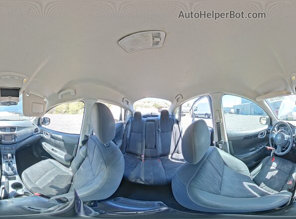 3N1AB7APXHY261546 2017 NISSAN SENTRA Серебряный Панорамный вид салона 360°