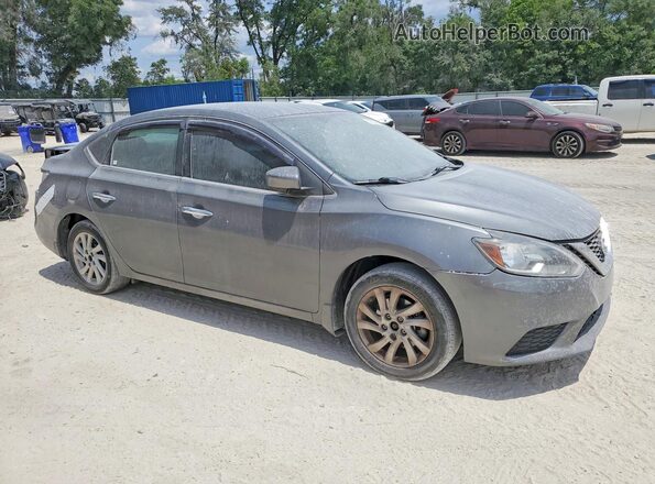 3N1AB7APXHY262423 2017 NISSAN SENTRA Gray Delantero derecho