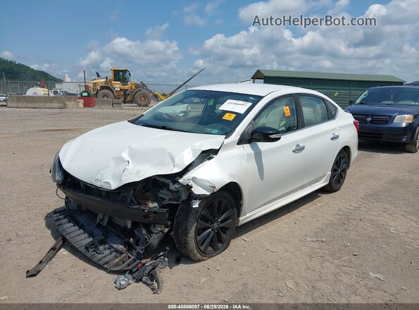 3N1AB7APXHY269727 2017 NISSAN SENTRA White Przód lewy