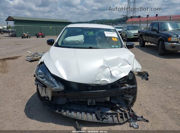 3N1AB7APXHY269727 2017 NISSAN SENTRA White Widok deski rozdzielczej