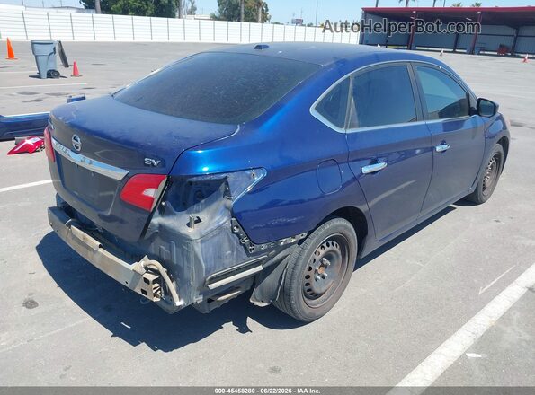 3N1AB7APXHY270229 2017 NISSAN SENTRA Blue Հետևի աջ