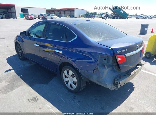 3N1AB7APXHY270229 2017 NISSAN SENTRA Blue Հետևի ձախ