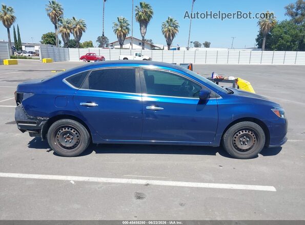 3N1AB7APXHY270229 2017 NISSAN SENTRA Blue Սալոնի 360 աստիճան տեսք