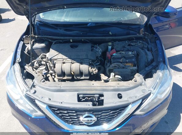 3N1AB7APXHY270229 2017 NISSAN SENTRA Blue Հետևի տեսք