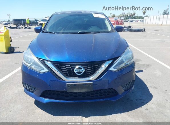 3N1AB7APXHY270229 2017 NISSAN SENTRA Blue Սալոնի հետևի տեսք