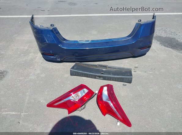 3N1AB7APXHY270229 2017 NISSAN SENTRA Blue Սարքավորումների վահանակի տեսք