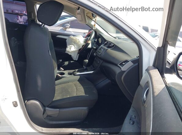 3N1AB7APXHY295244 2017 NISSAN SENTRA White Front interior view