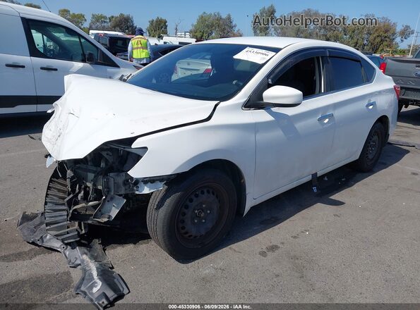 3N1AB7APXHY295244 2017 NISSAN SENTRA White Front left