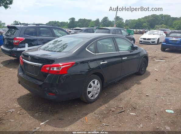 3N1AB7APXHY306243 2017 NISSAN SENTRA Black Rear right