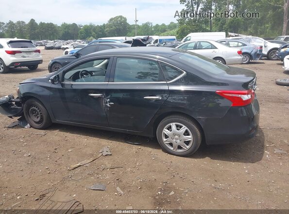 3N1AB7APXHY306243 2017 NISSAN SENTRA Black 360 interior view