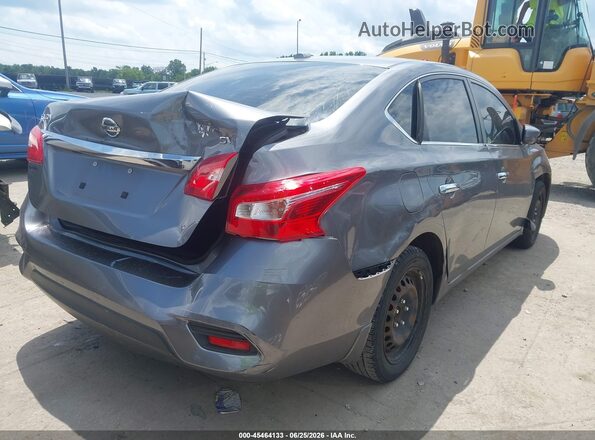 3N1AB7APXHY306436 2017 NISSAN SENTRA Gray Rear right