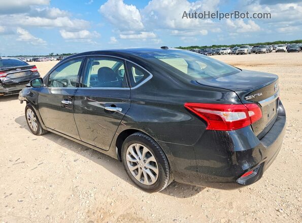 3N1AB7APXHY309062 2017 NISSAN SENTRA Black Tył lewy