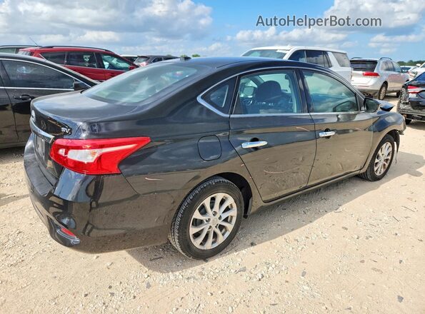 3N1AB7APXHY309062 2017 NISSAN SENTRA Black Tył prawy