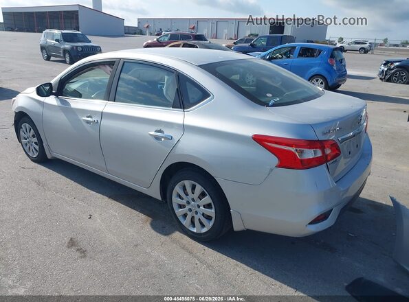 3N1AB7APXHY324998 2017 NISSAN SENTRA Silver Trasero izquierdo