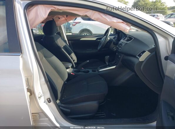 3N1AB7APXHY324998 2017 NISSAN SENTRA Silver Vista interior delantera