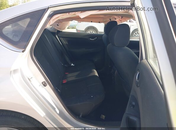 3N1AB7APXHY324998 2017 NISSAN SENTRA Silver Vista de la etiqueta del VIN