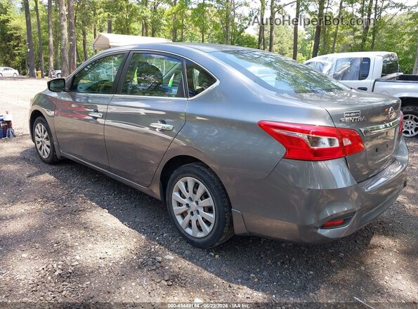 3N1AB7APXHY331014 2017 NISSAN SENTRA Gray Trasero izquierdo