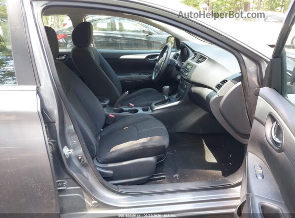 3N1AB7APXHY331014 2017 NISSAN SENTRA Gray Vista interior delantera
