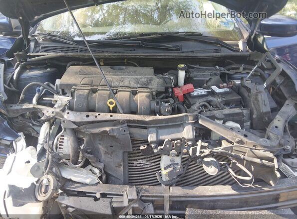 3N1AB7APXHY331448 2017 NISSAN SENTRA Blue Vista trasera