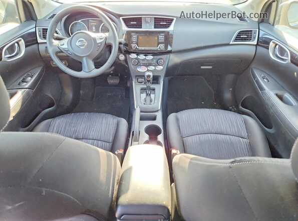 3N1AB7APXHY343289 2017 NISSAN SENTRA Black Dashboard view