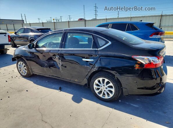 3N1AB7APXHY343289 2017 NISSAN SENTRA Black Rear left