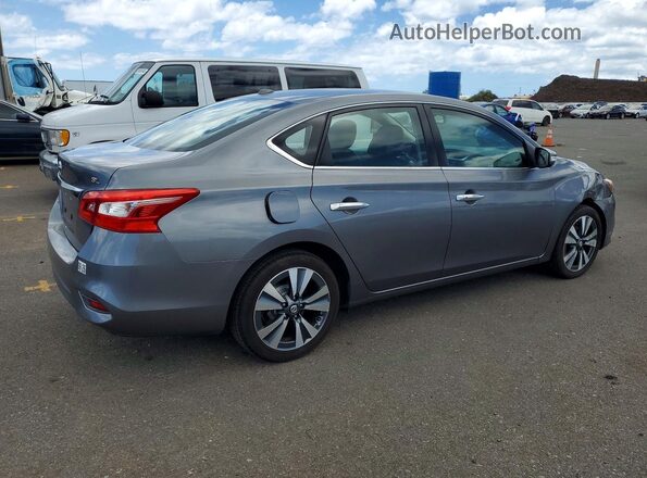 3N1AB7APXHY363123 2017 NISSAN SENTRA Серый Задняя правая четверть