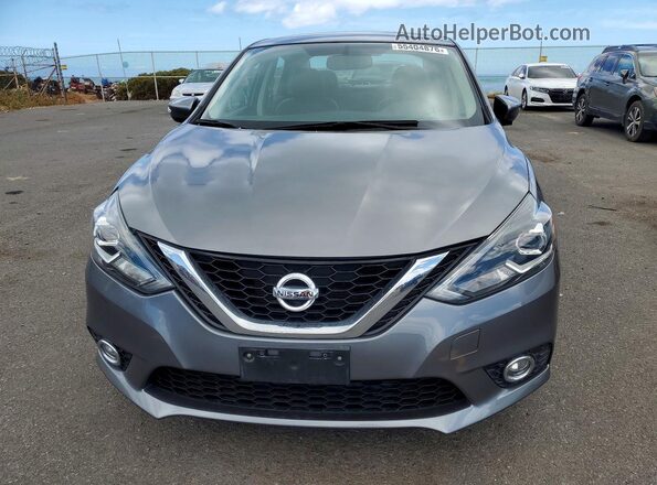 3N1AB7APXHY363123 2017 NISSAN SENTRA Серый Вид спереди