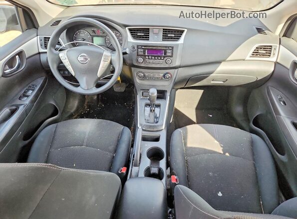 3N1AB7APXHY365650 2017 NISSAN SENTRA Черный Вид панели приборов