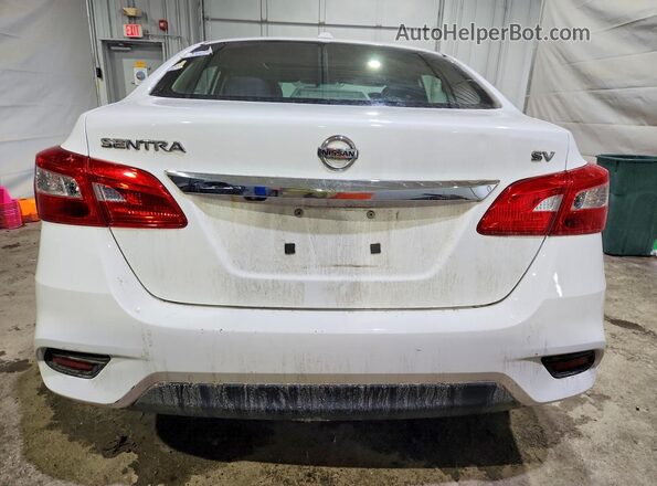 3N1AB7APXHY377586 2017 NISSAN SENTRA White Rear view