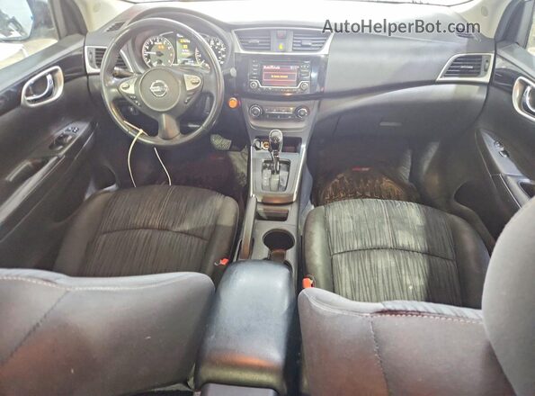 3N1AB7APXHY377586 2017 NISSAN SENTRA White Dashboard view