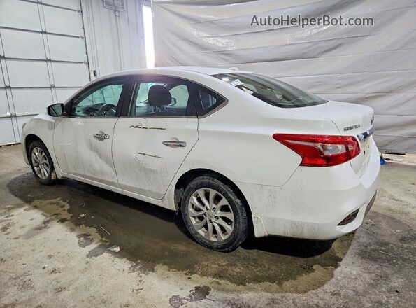 3N1AB7APXHY377586 2017 NISSAN SENTRA White Rear left
