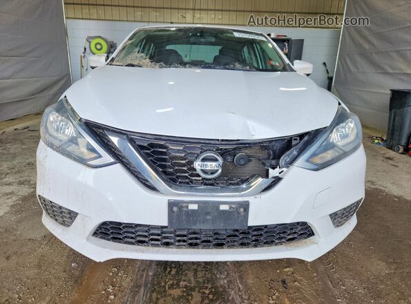 3N1AB7APXHY377586 2017 NISSAN SENTRA White Front view